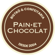 Logomarca Pain Et Chocolat